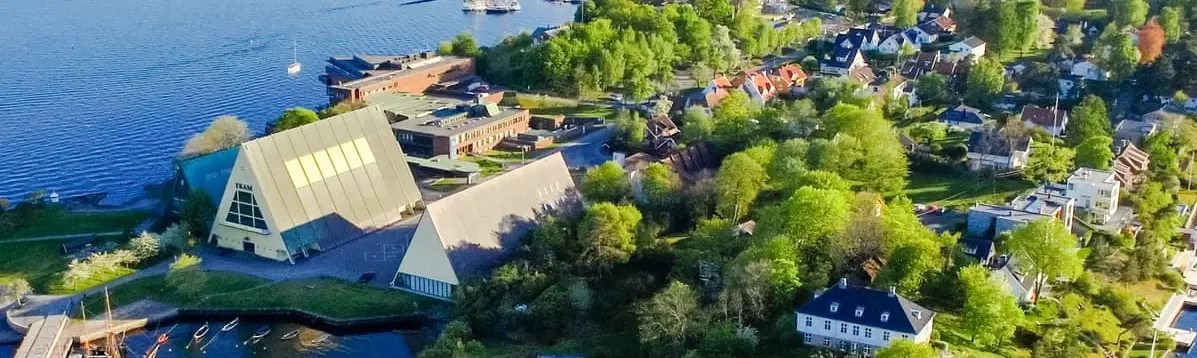 Moderne skandinavisk hus